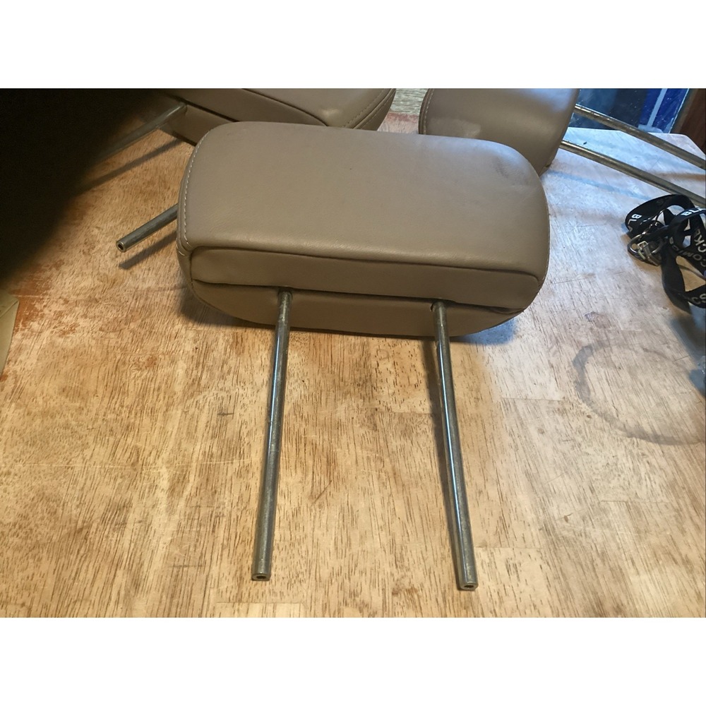 1999-2001 Honda Odyssey Headrest Rear Seat Gray Tan NA70G OEM
